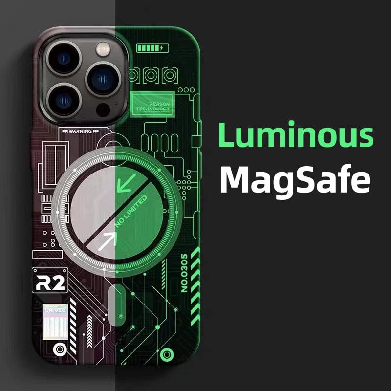 Magnetic Luminous Phone Case Magsafe - HomeFastMarket