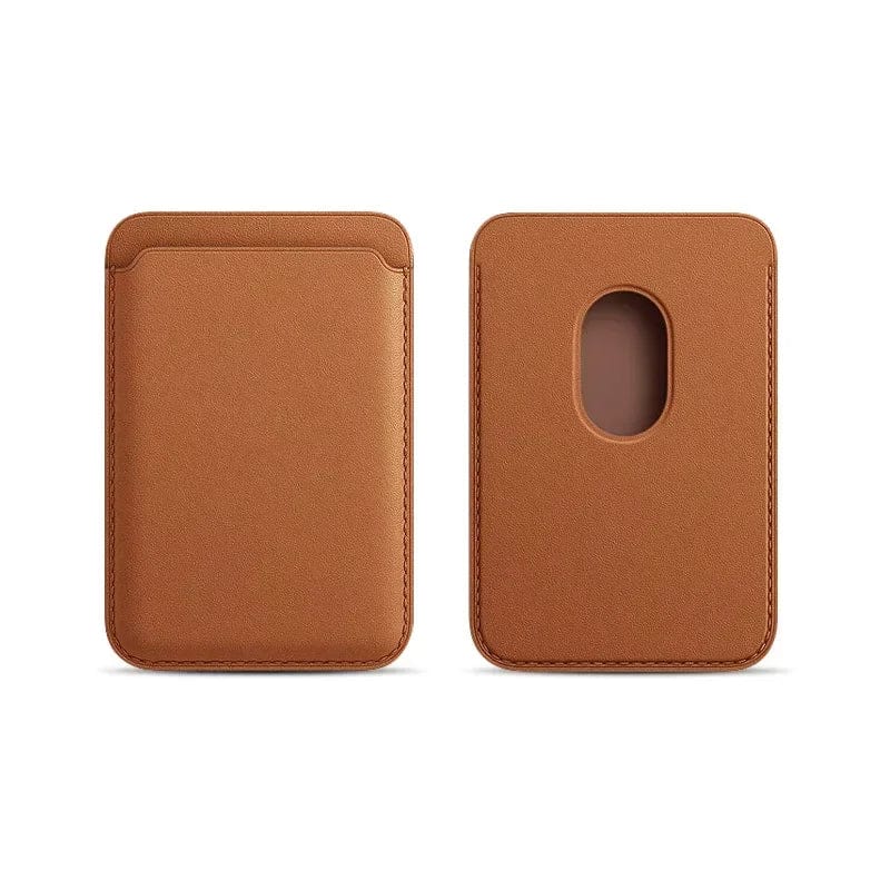Magsafe Magnetic Leather Card Holder - HomeFastMarket