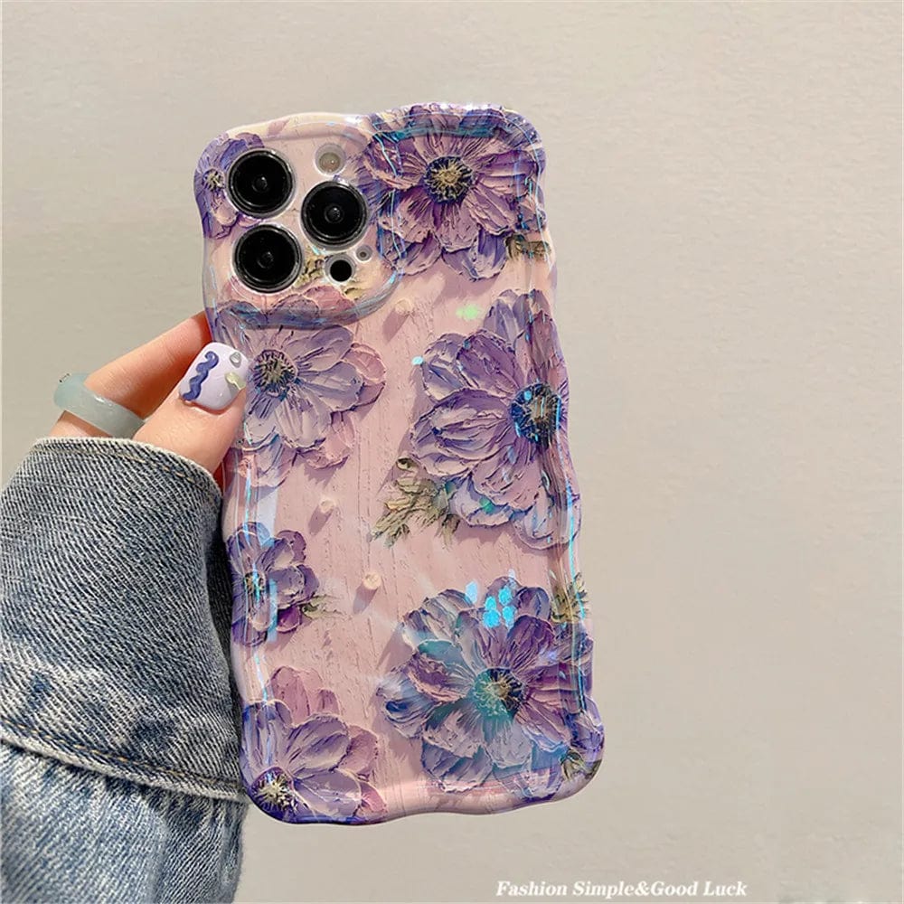 Painting Flowers Phone Cases - HomeFastMarket